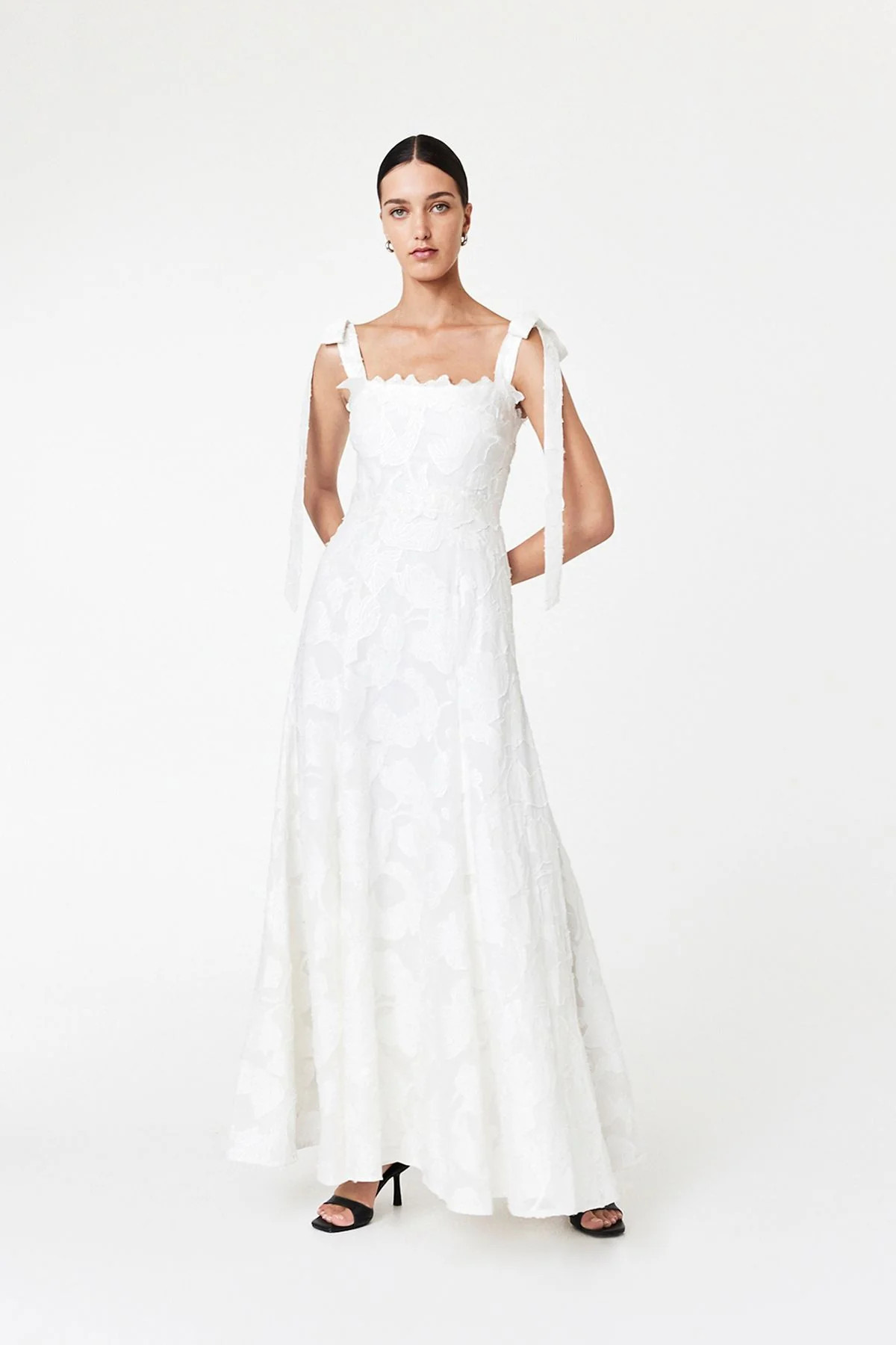 EMELIA MAXI - IVORY / IVORY | Rachel Gilbert (Australia & US)