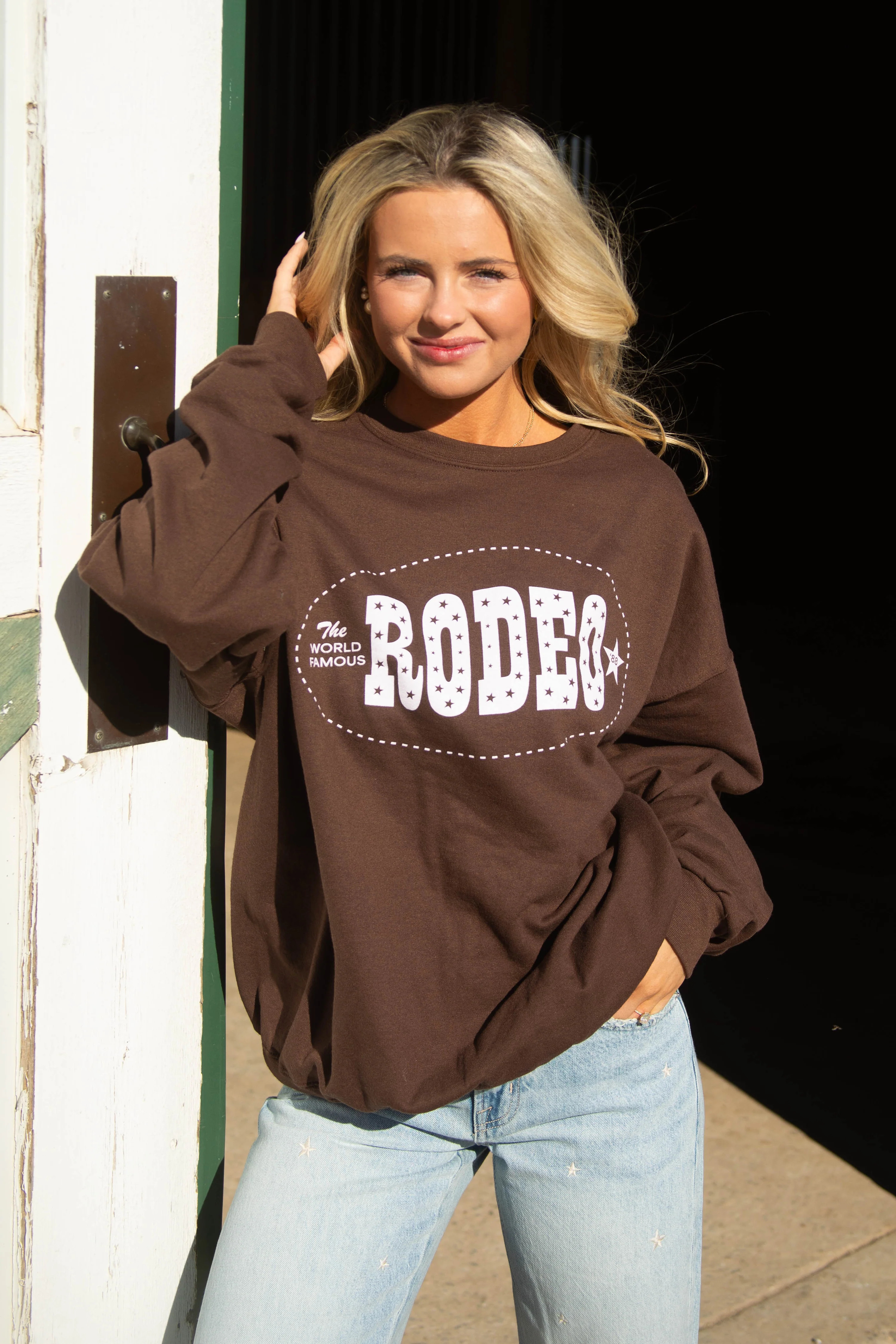 charlie southern: world famous rodeo sweatshirt | RIFFRAFF