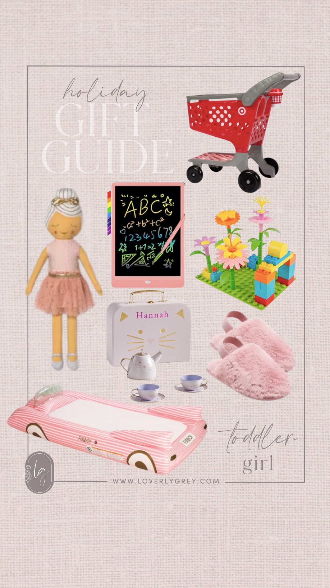 Loverly grey toddler girl gift guide u see $100. This blow up bed from amazon is perfect for movie nights or slumber parties! 

#LTKGiftGuide #LTKSeasonal #LTKfamily