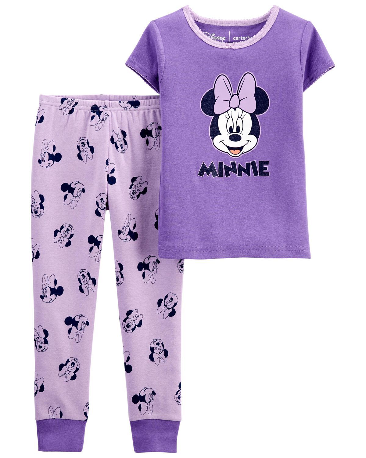 Purple Toddler 2-Piece Minnie Mouse 100% Snug Fit Cotton Pajamas | carters.com | Carter's