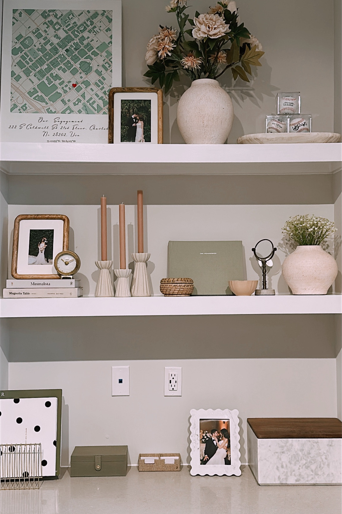 Desk styling 🤍

#LTKSeasonal #LTKHome #LTKFindsUnder50