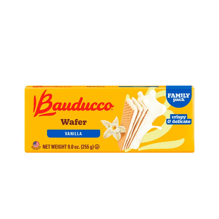 Bauducco Vanilla Wafers, Crispy Wafer Cookies with 3 Delicious, Vanilla Flavored Cream, Family Pa... | Walmart (US)