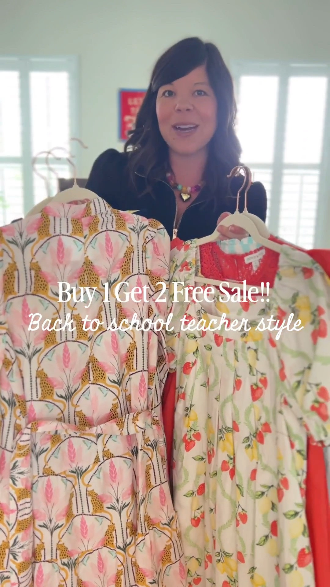 In my humble opinion, the only sale worth talking about! 100% cotton dresses that come out to under $35 each when you buy one and get two FREE?! So good and so exciting! 

I styled these favorites for teachers & back to school, but they won’t work just as well for a SAHM, your weekend plans, or to make a random Thursday more fabulous! ✨

#LTKootd #LTKmomlife #LTKU