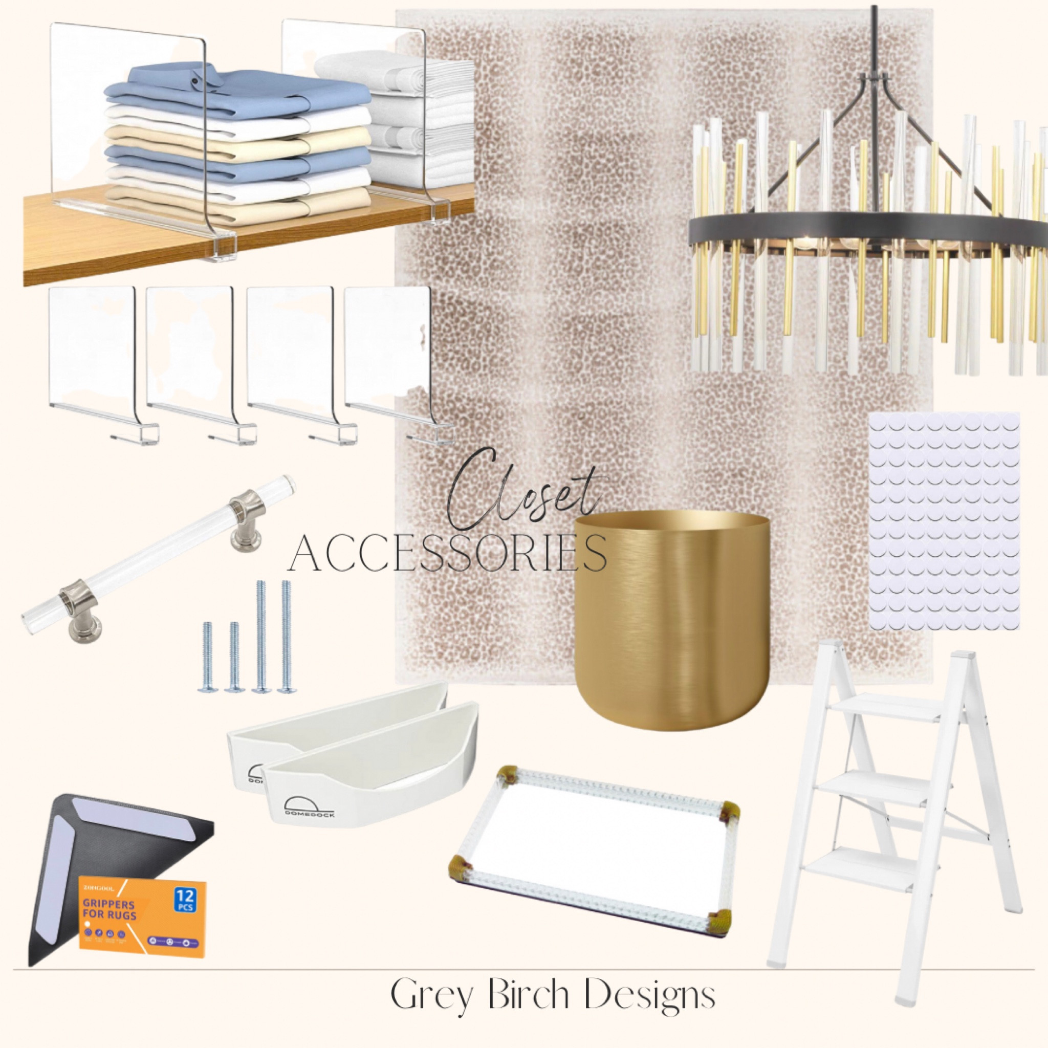 Primary closet makeover accessories and organization items 

#LTKFind #LTKhome #LTKsalealert