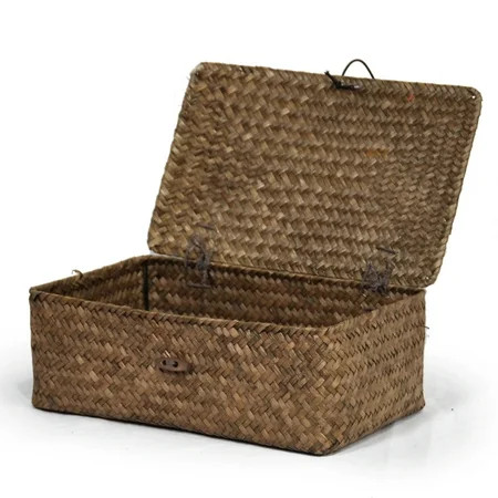 Alexa Keepsake Storage Box with Lid - Natural | Walmart (US)