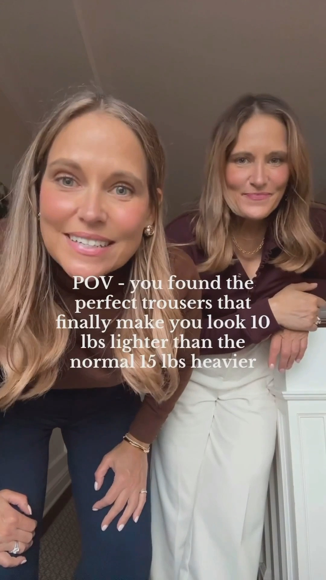 We found the perfect trousers that make you look ten pounds lighter! We got them from Talbots and they are worth every penny. They are perfect for holiday outfits, workers, or dinner dates! 

#LTKSeasonal #LTKHoliday #LTKOver40