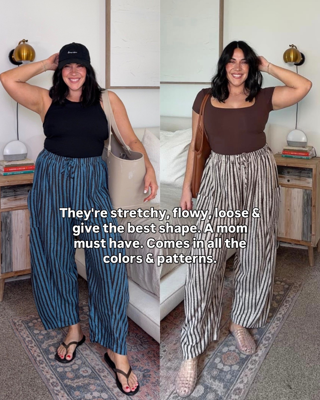 The BEST stretchy, flowy & bloat friendly pants from Amazon. My most worn pants of all time, they're incredible you must try. Run big so I size down to a M!

#LTKootd #LTKSaleAlert #LTKMidsize