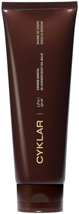 CYKLAR In-Shower Oil Balm. Sacred Santal Scented Hydrating Body Moisturizer, with Ceramide NP and... | Amazon (US)