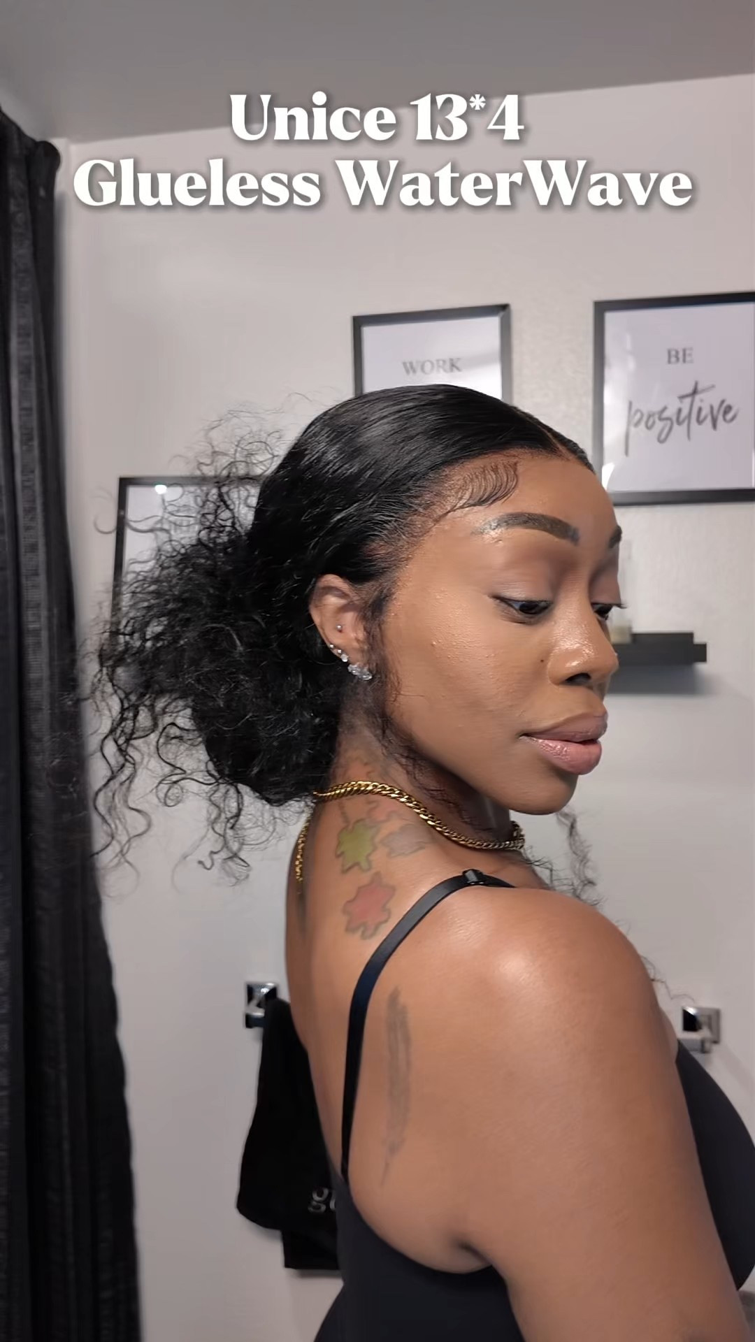 Water wave is the boho style of summer - versatile, sexy, effortless and easy to style! I’m wearing the 13x4 bye bye knots 24inch glueless 😍 perfect for wash n go or wavy 

#LTKBeauty #LTKStyleTip #LTKFindsUnder100