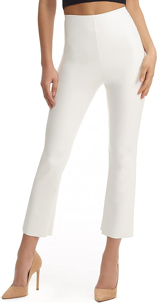 commando Women's Faux Leather Cropped Flare Pants | Amazon (US)