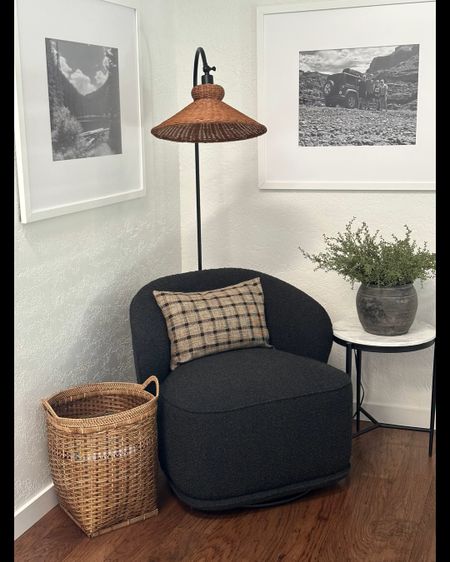 Cozy little corner in our lofted home gym area that nobody will probably ever use….🤣 

#LTKfindsunder100 #LTKhome #LTKstyletip