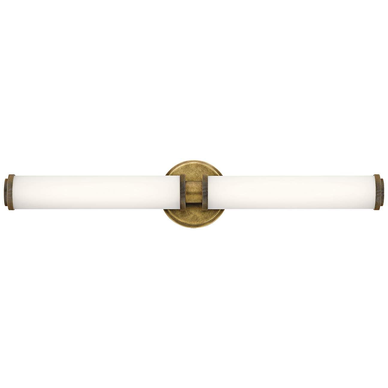 Kichler Indeco 5" High Natural Brass 2-LED Wall Sconce | Lamps Plus