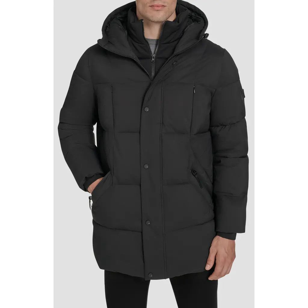 Andrew Marc The Millstream Parka in Black at Nordstrom, Size Medium | Nordstrom