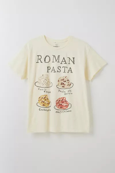 Roman Pasta Graphic Tee | Urban Outfitters (US and RoW)