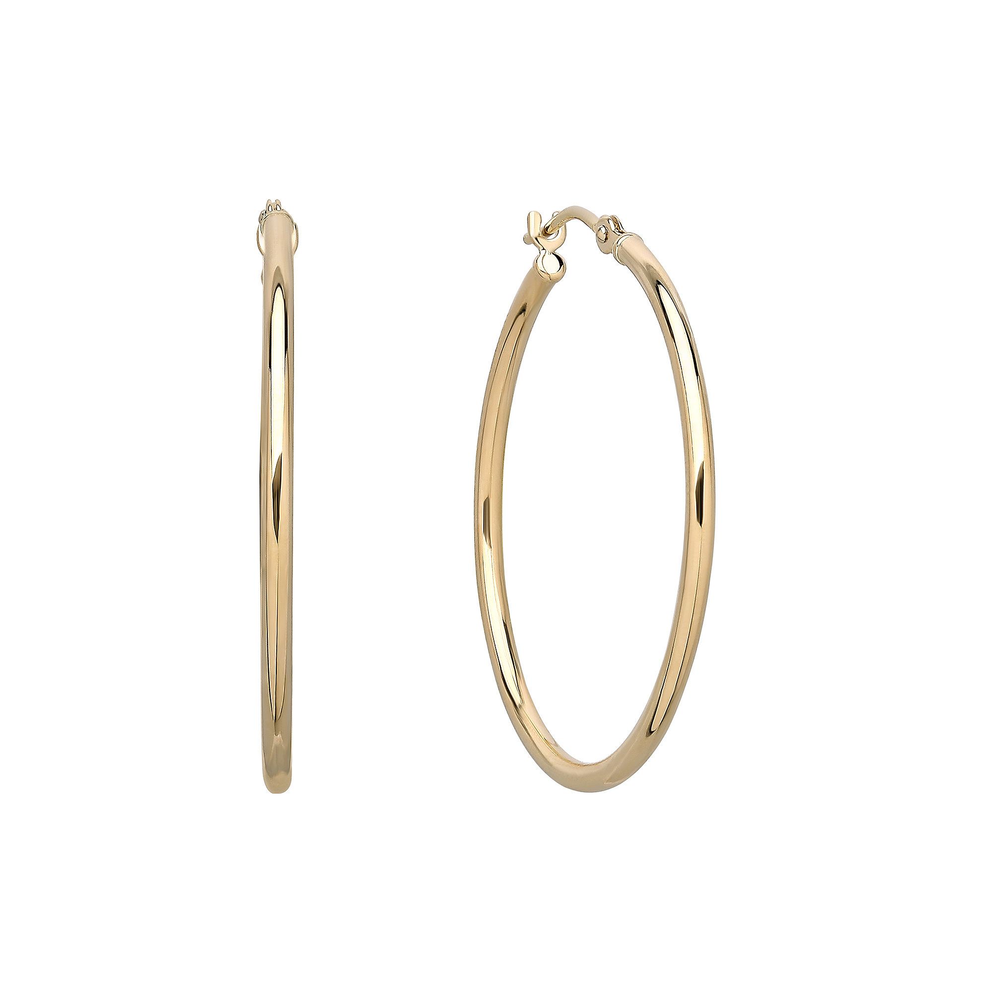 Infinite Gold™ 14K Yellow Gold Hoop Earrings | JCPenney