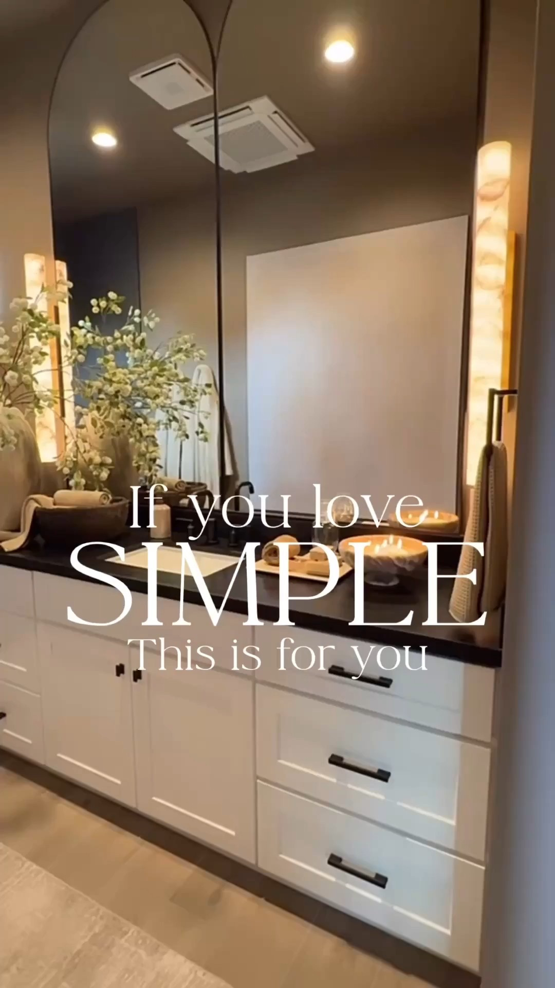 Here is a roundup of a few affordable yet intentional finds that elevate your bathroom space! After a long day of shooting and kids, I like to have my spa time at home! 🛁💖

Spa jet 
Florals and vase 
Crystal Wireless dimmable lamp 
Stunning neutral rug 
Candles 
Travertine tray and waffle hand towels 
Crystal water carafe
Automatic Wicker Trash bin 


#LTKHome