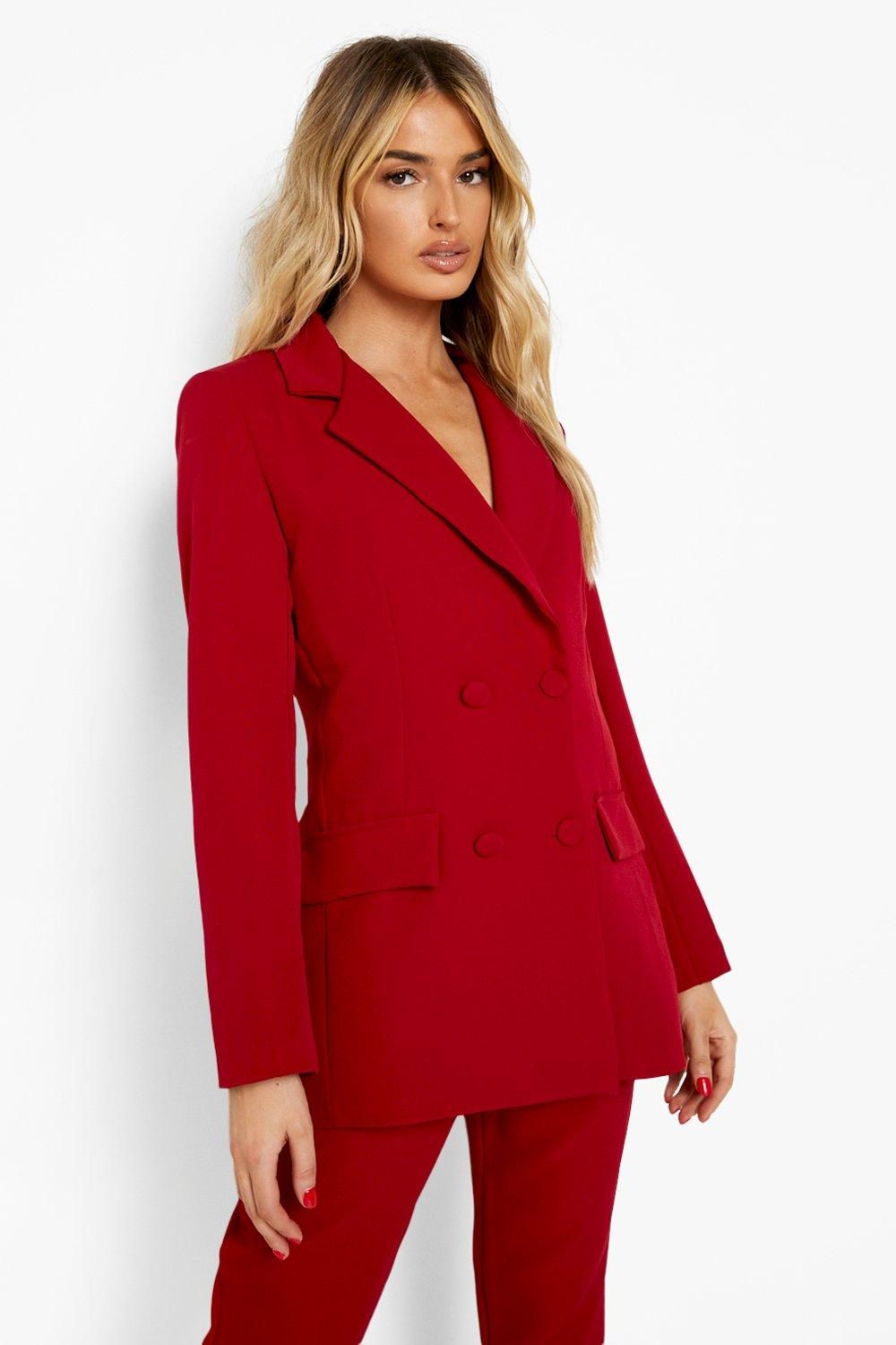 Double Breasted Tailored Blazer | Boohoo.com (UK & IE)