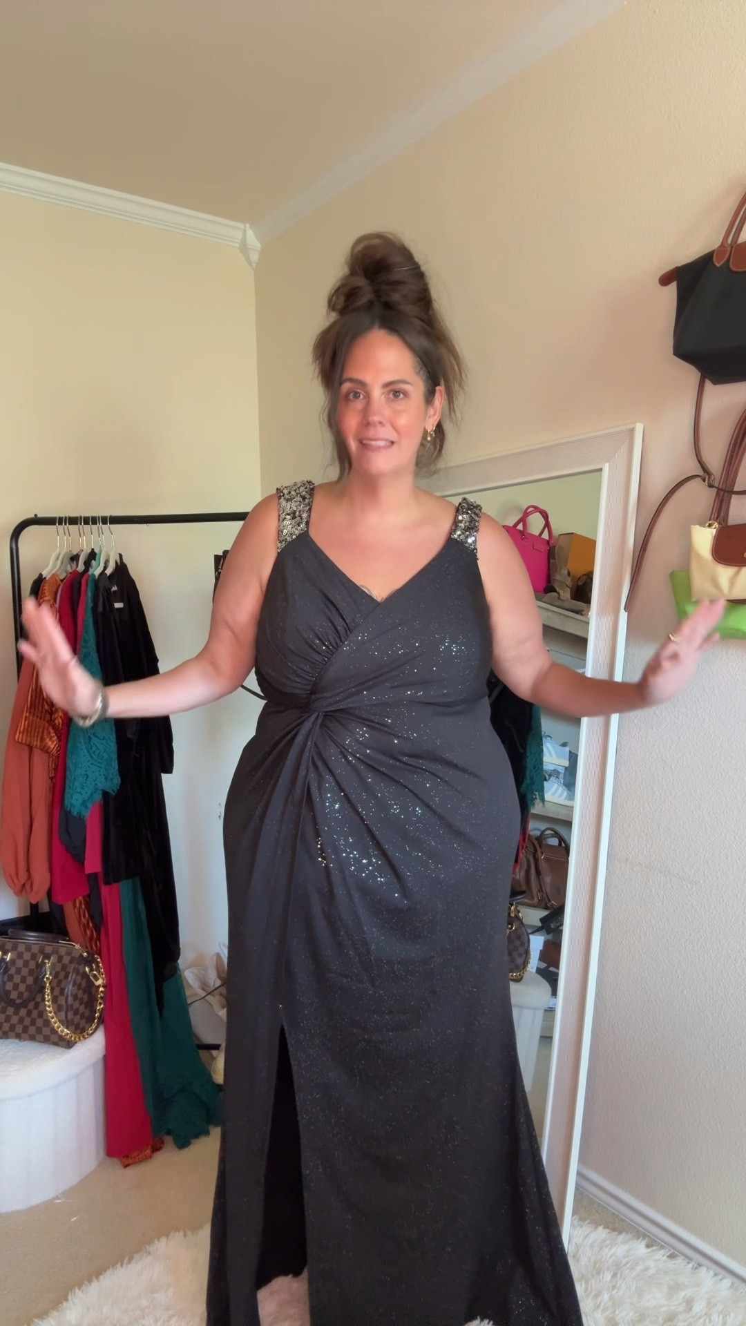 This plus size formal dress is tall girl friendly! 

#LTKTall #LTKPlusSize