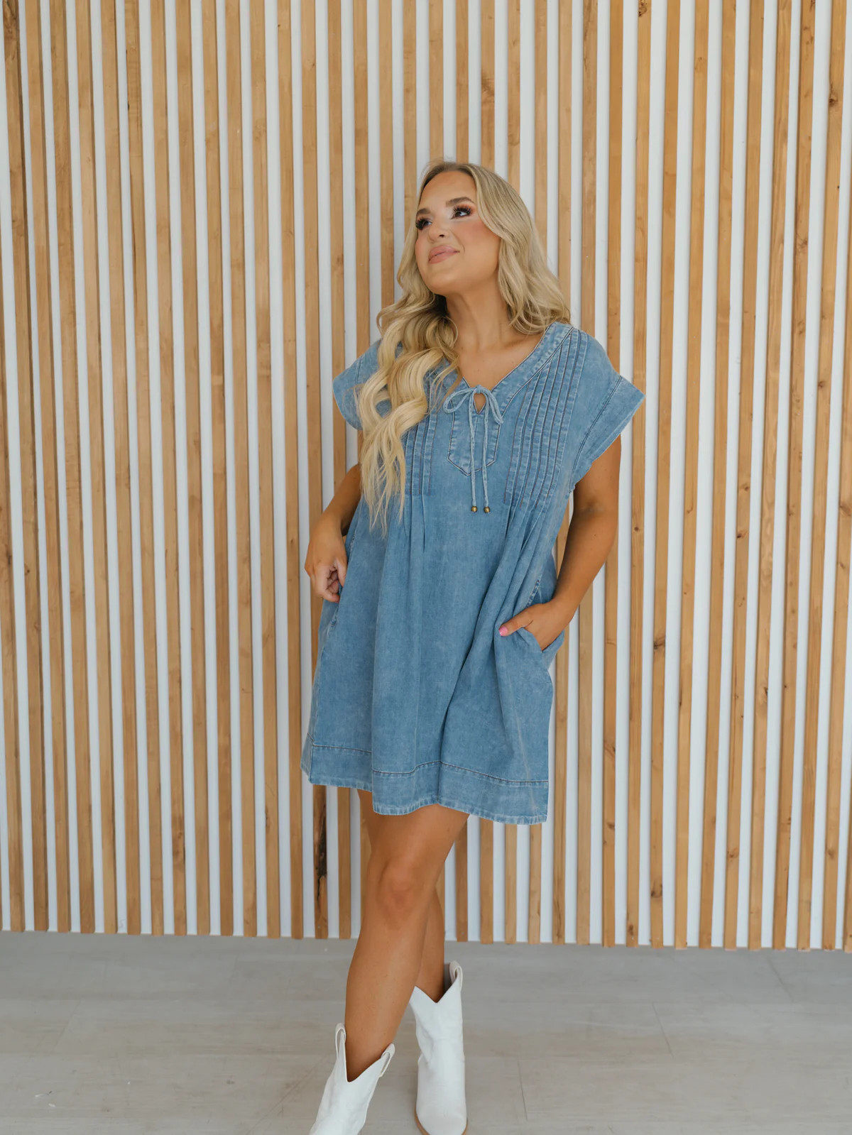 Annabella Denim Dress | Landry Kate