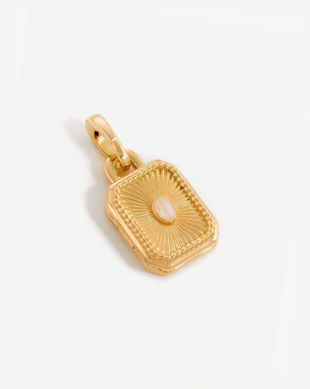 Engravable Square Locket Clip-On Pendant | Missoma