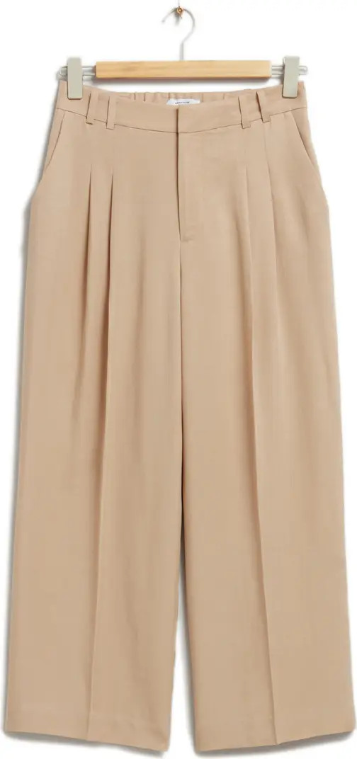 Pleated Ankle Trousers | Nordstrom