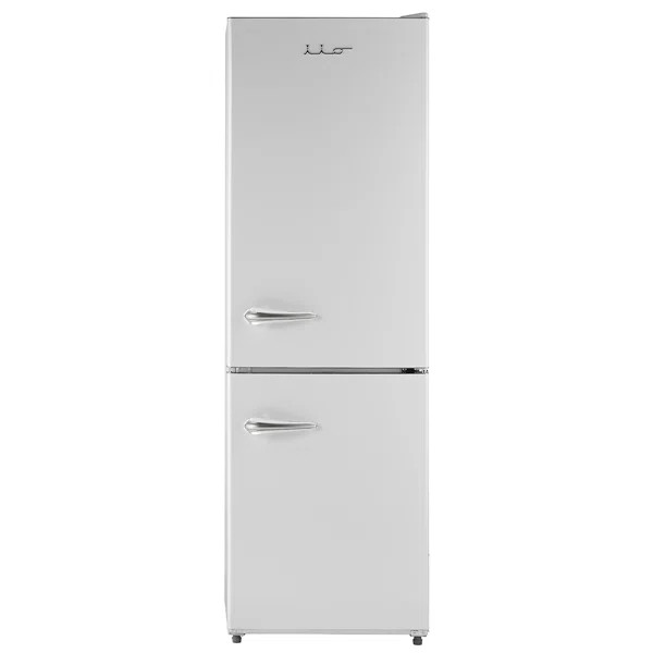 Retro 23" Bottom Freezer 11 cu. ft. Refrigerator | Wayfair Professional