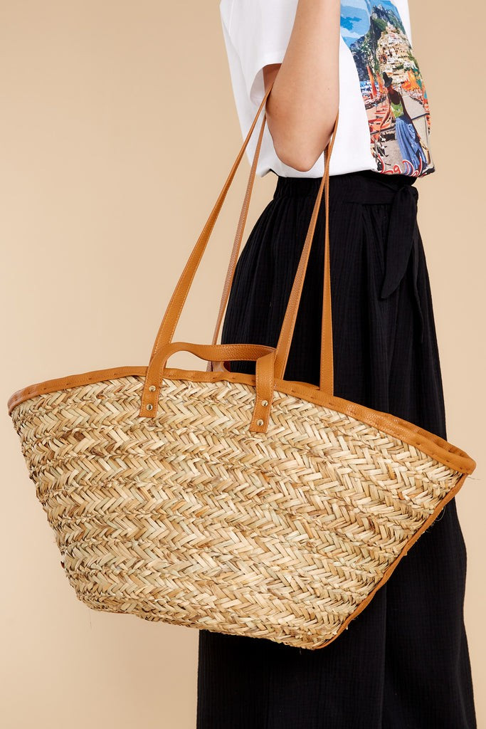 Enchanted Evenings Natural Bag | Red Dress 