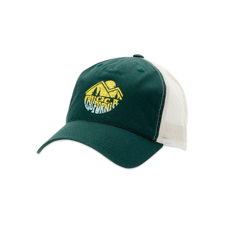 C & C California Mountain Print Trucker Hat | Walmart (US)