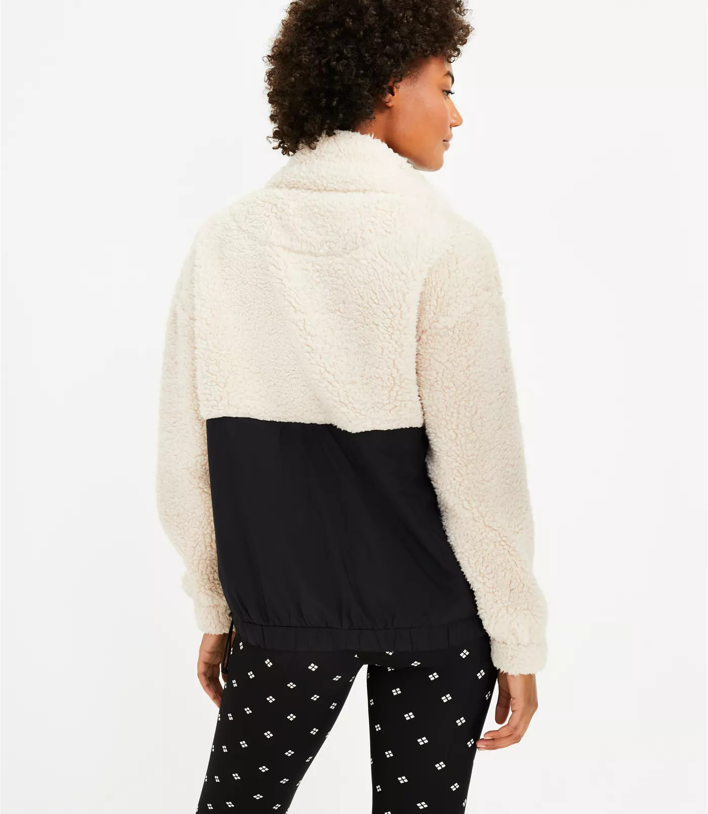 Lou & Grey Colorblock Cozy Up Sherpa Jacket | LOFT