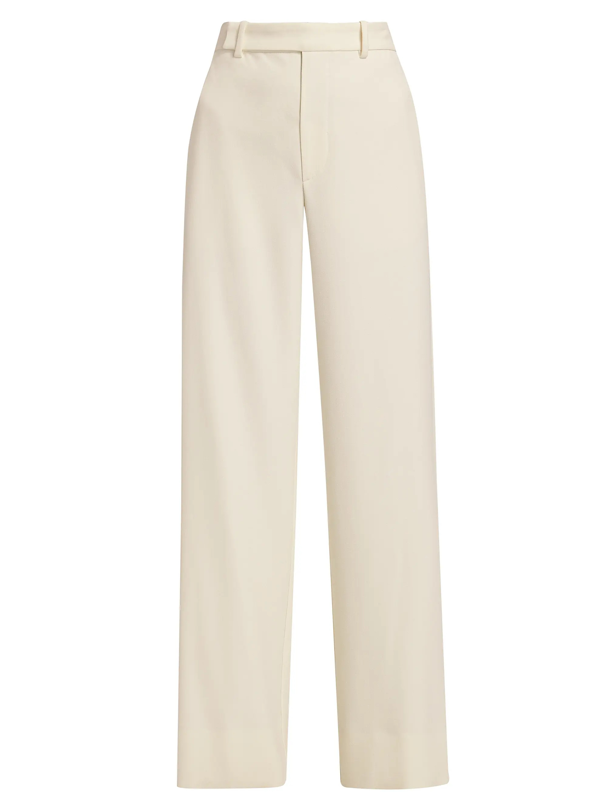 Cotton-Blend High-Rise Wide-Leg Pants | Saks Fifth Avenue