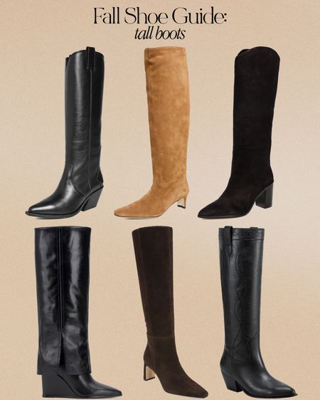 Fall shoe guide: Tall boots 

#LTKSeasonal #LTKshoecrush