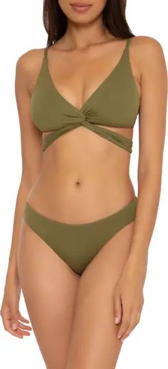 Color Code Wrap Bikini Top | Nordstrom