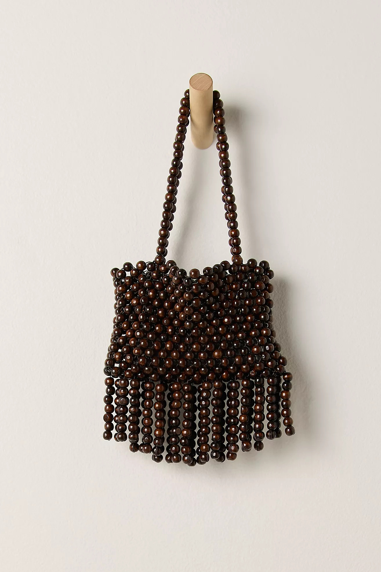 Lucy Fringed Bead Bag | Free People (UK)