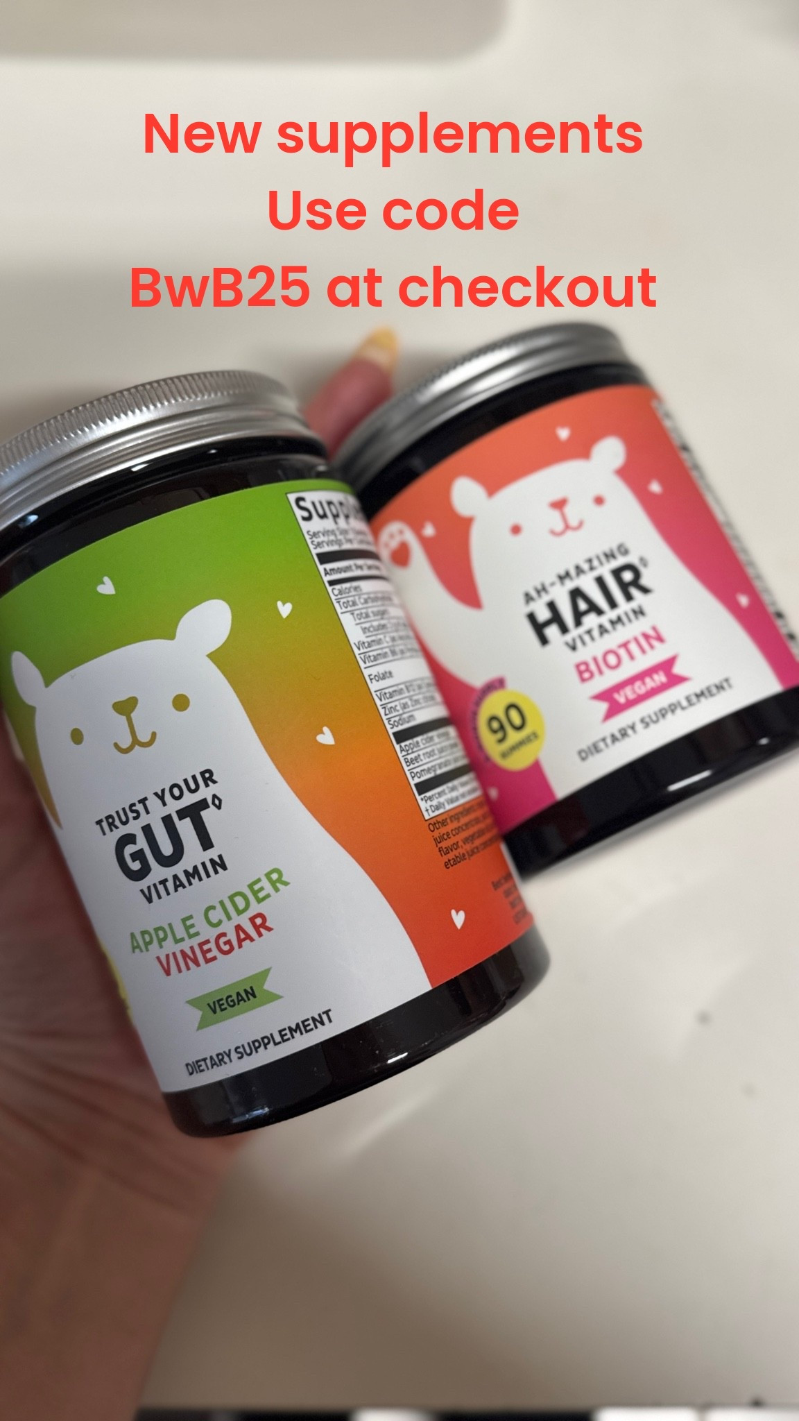 My latest supplements from @bearswithbenefits use code BwB25 to save 25% off your order + free shipping.

#LTKdayinmylife #LTKfitnessgoals #LTKmorningroutine