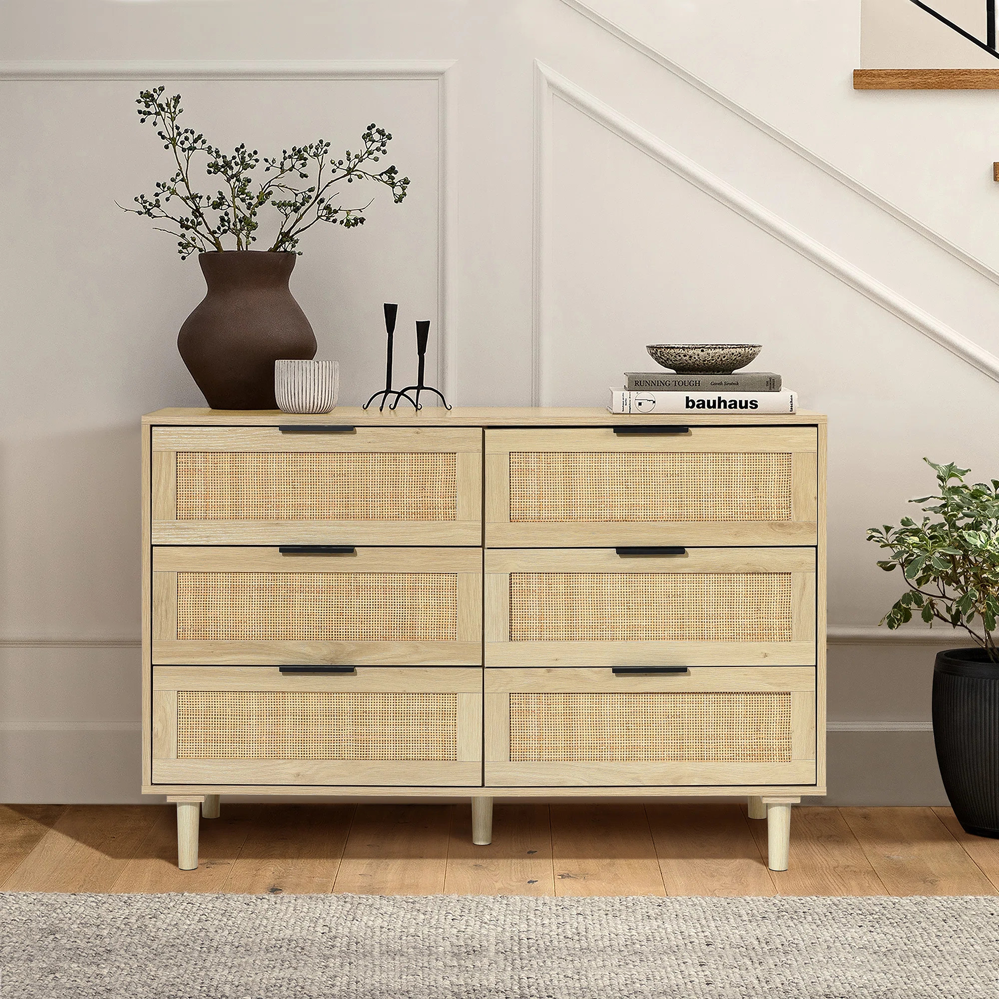 Beachcrest Home™ Scot 6 Drawer 43.3'' W Double Dresser & Reviews | Wayfair | Wayfair North America