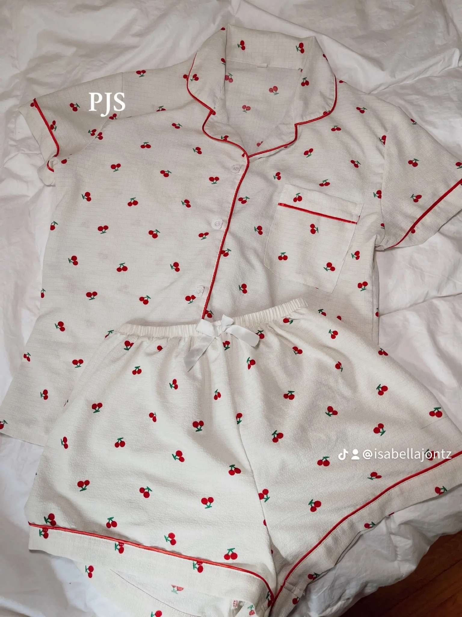 adorable cherry pj set

#LTKSeasonal #LTKFindsUnder50