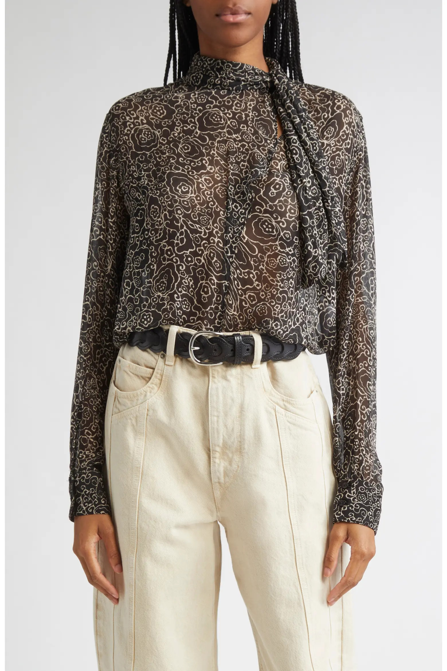Isabel Marant Étoile Leona Long Sleeve Button-Up Shirt (Women) | Nordstromrack | Nordstrom Rack