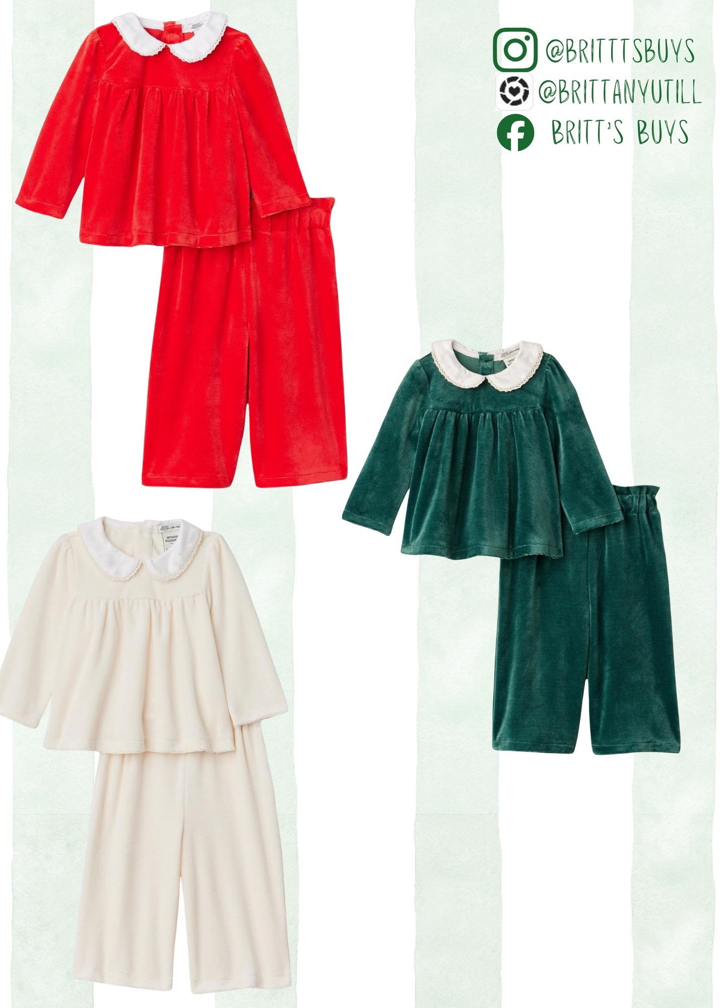 Amazon Velvet sets perfect for Christmas 🎄 

#LTKKids #LTKBaby #LTKHoliday