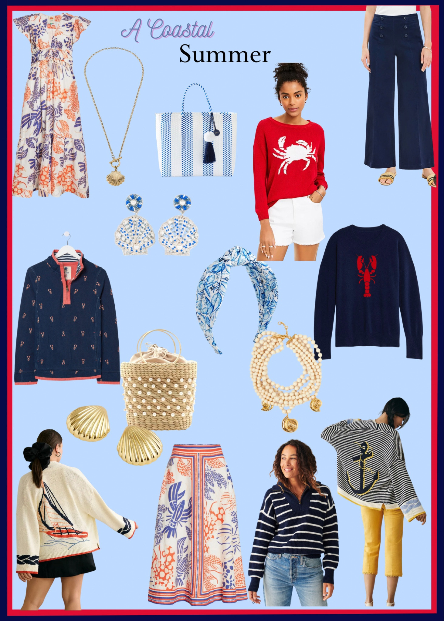 This morning I went on a coastal clothing hunt. Because I think everyone could use a few coastal pieces in their wardrobe. I found some of the most incredible pieces to enhance the pieces you already have in your closet. There is something for every shape, taste, and price point. These pieces will enhance what you already have in your closet.

#LTKFind #LTKfit #LTKcurves