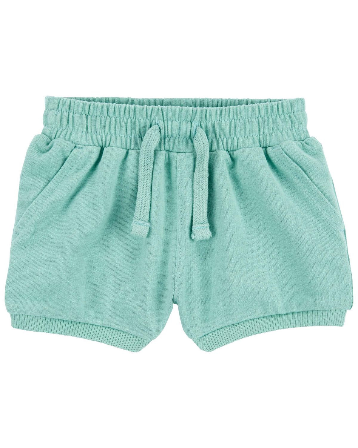 Mint Baby Pull-On French Terry Shorts | carters.com | Carter's