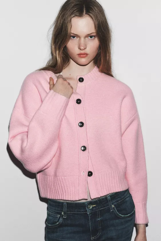 SOFT KNIT CARDIGAN | Zara UK