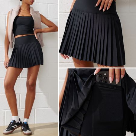 Abercrombie active skort, activewear, athleisure 

#LTKsalealert #LTKActive