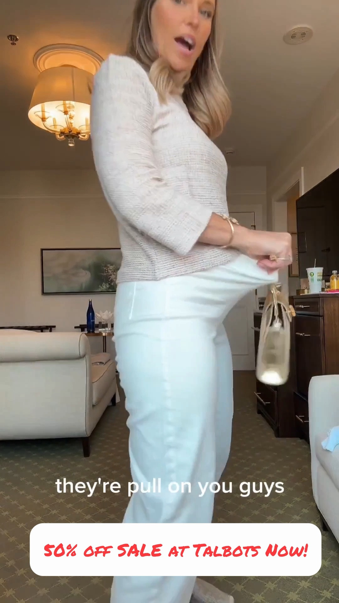 These travel pants are an absolute favorite and now you can get them 50% off during the Talbots SALE! The stretch allows you to breathe, wide band tucks you in, and they move with you all day long! I’m stocking up! s

#LTKSaleAlert #LTKOver40 #LTKMidsize