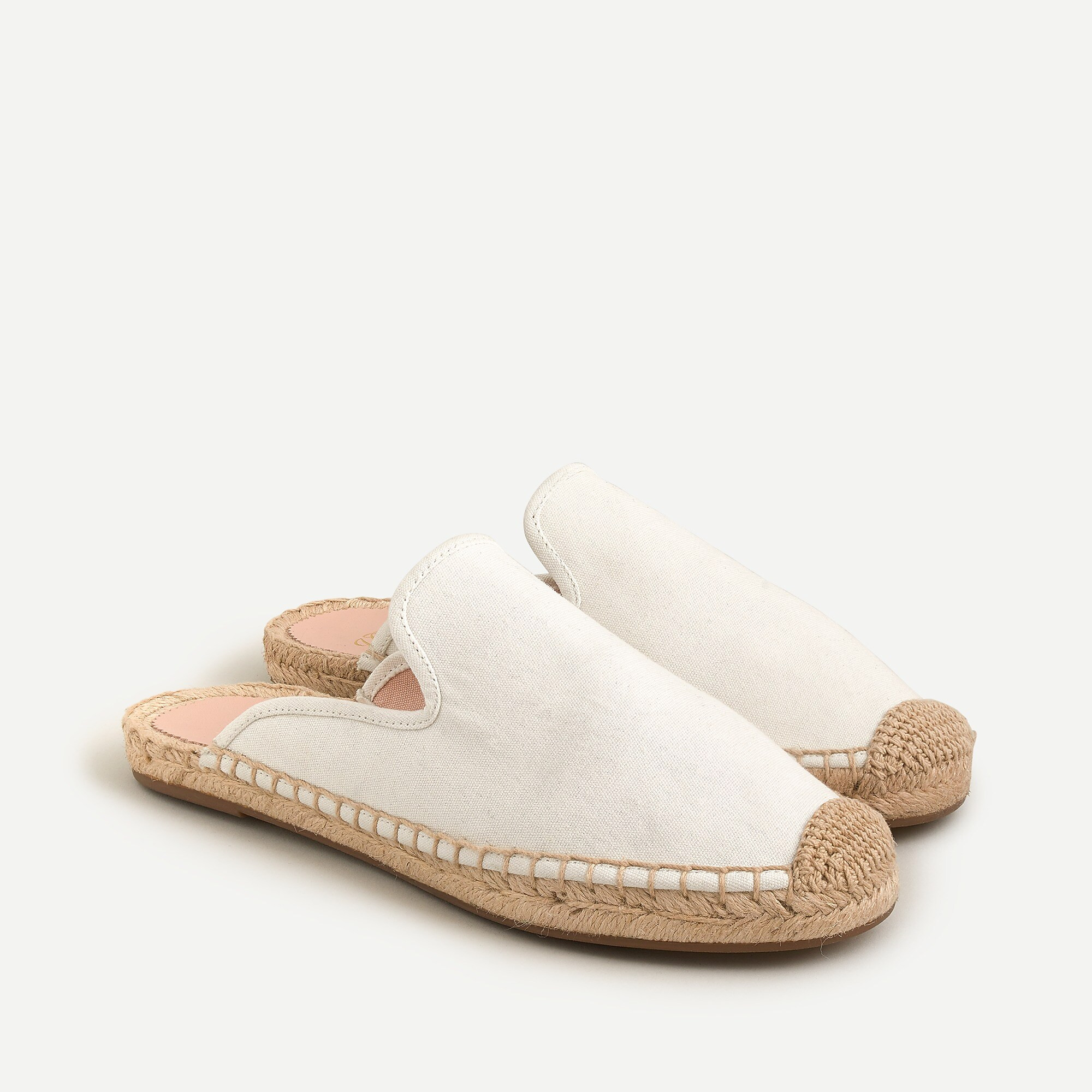 Canvas espadrille mules | J. Crew US