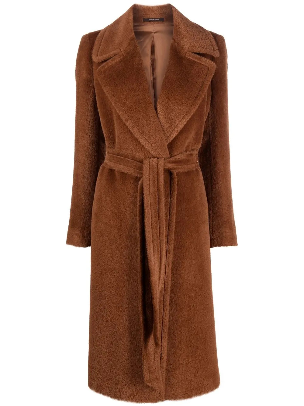 Molly faux-fur belted coat | Farfetch Global