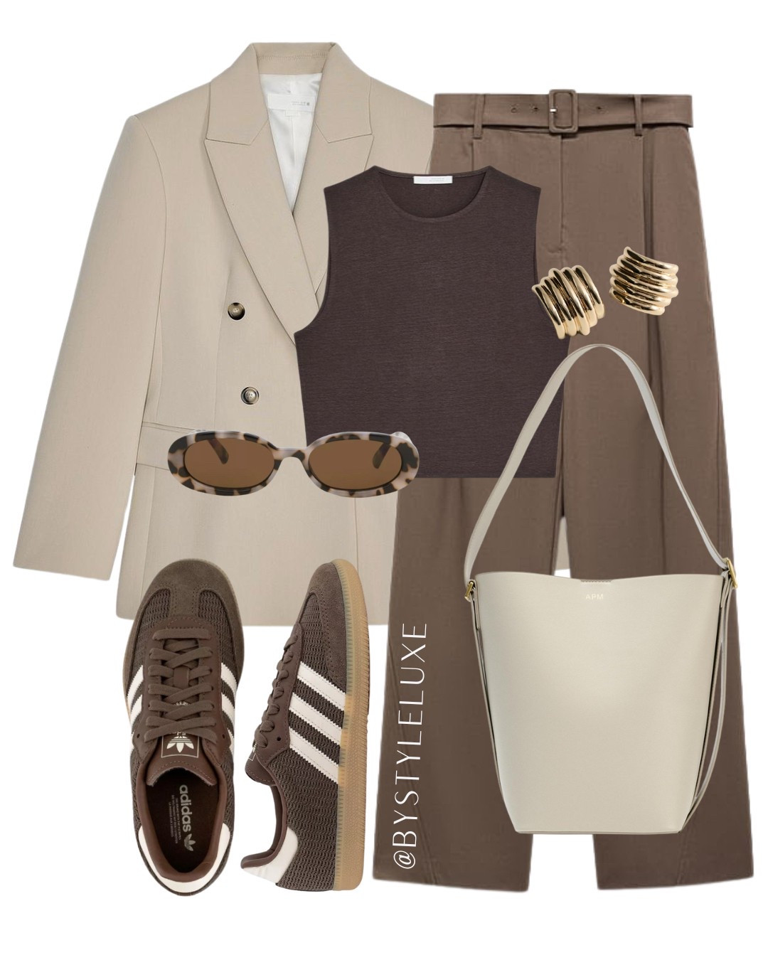 ADIDAS SAMBA - styling these trending trainers with an oversized Zara blazer and brown trousers for a smart yet relaxed look 

#adidassamba #blazer #zara 

#LTKeurope #LTKsummer #LTKshoes