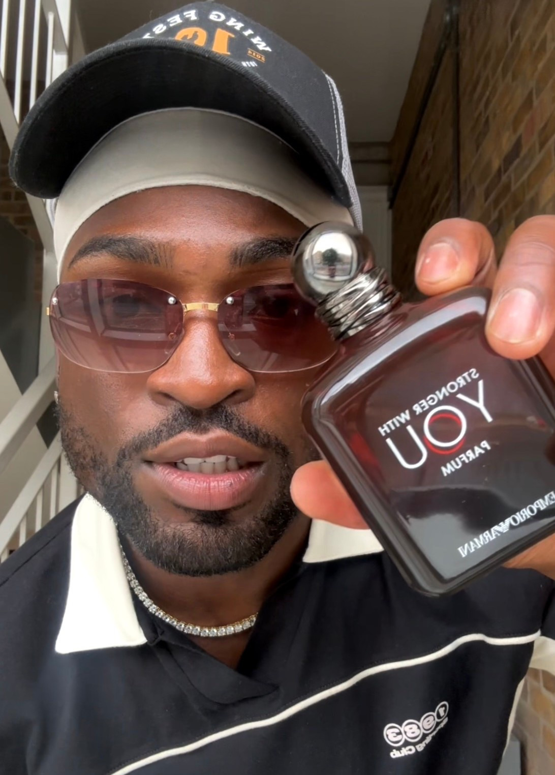 summer fit + perfume