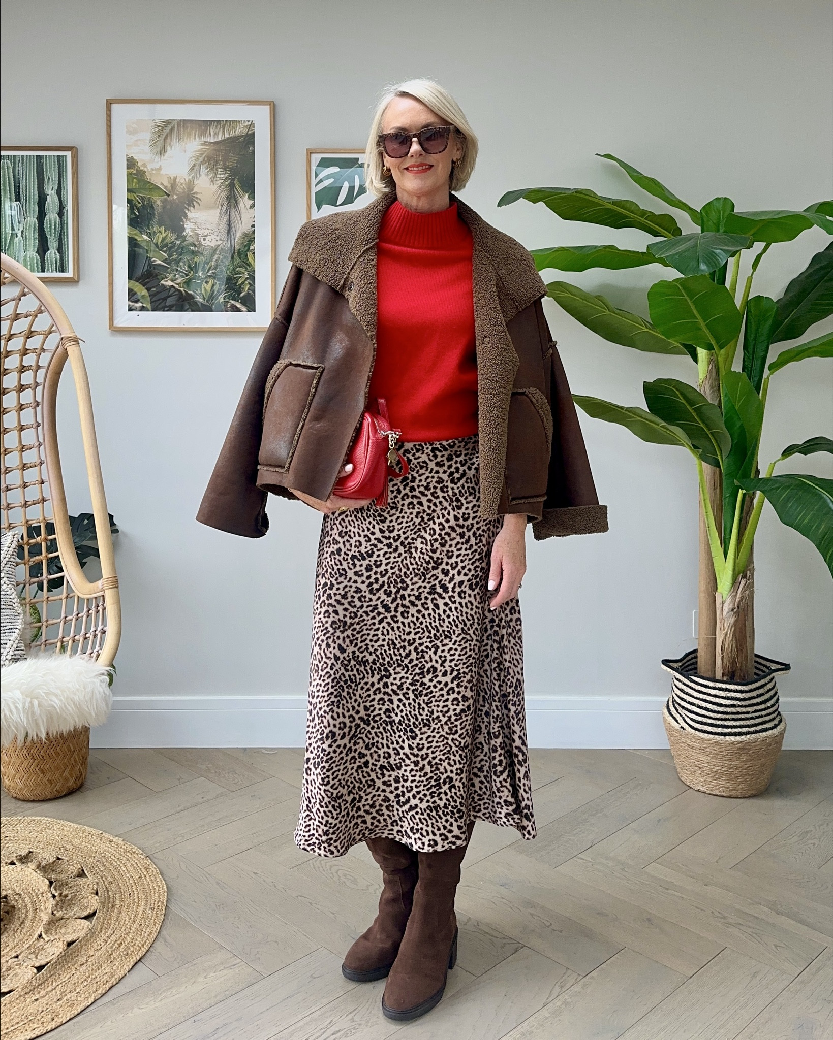 Styling a leopard print satin skirt 

#LTKover50style #LTKfestive #LTKuk