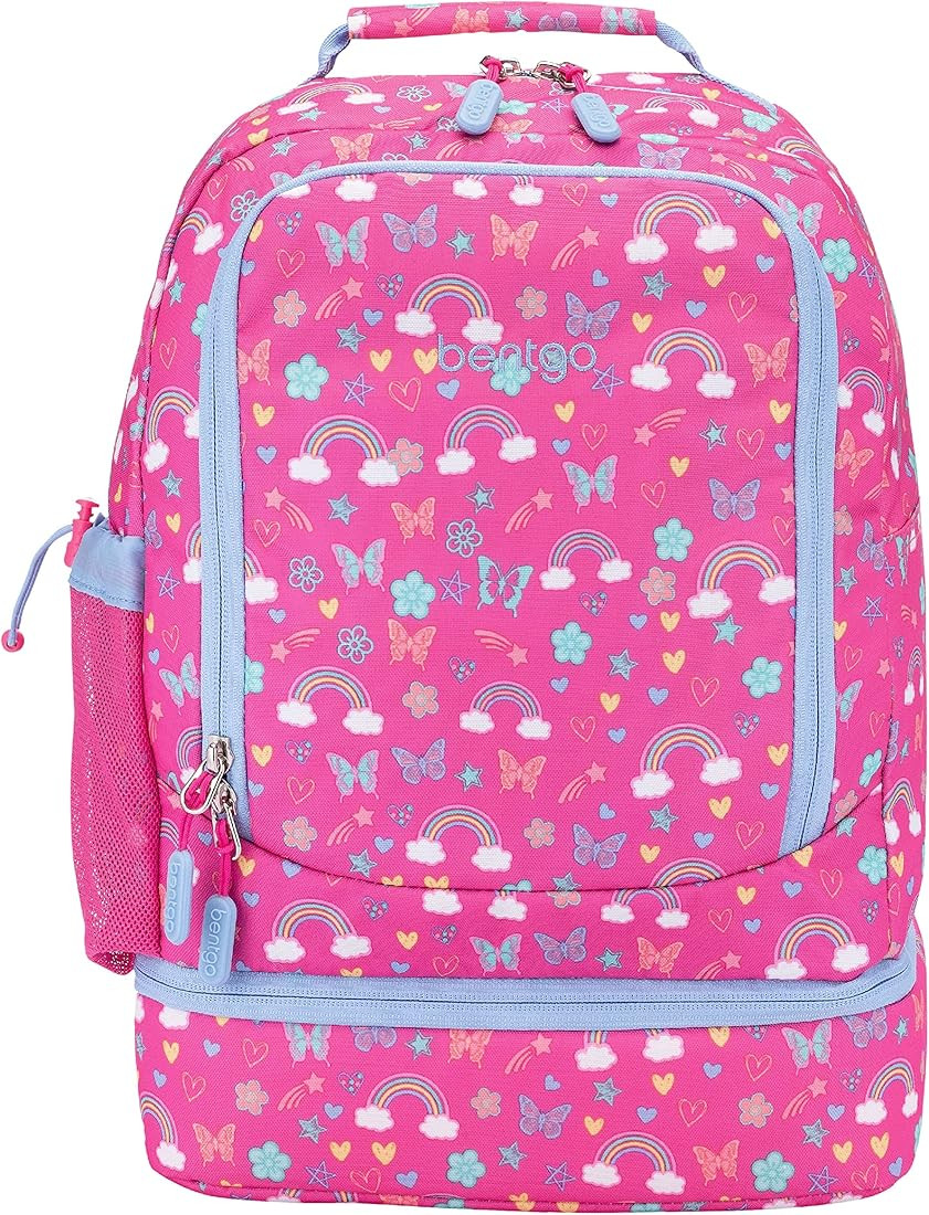 Bentgo Kids Prints 2-in-1 Backpack & Insulated Lunch Bag | Amazon (US)