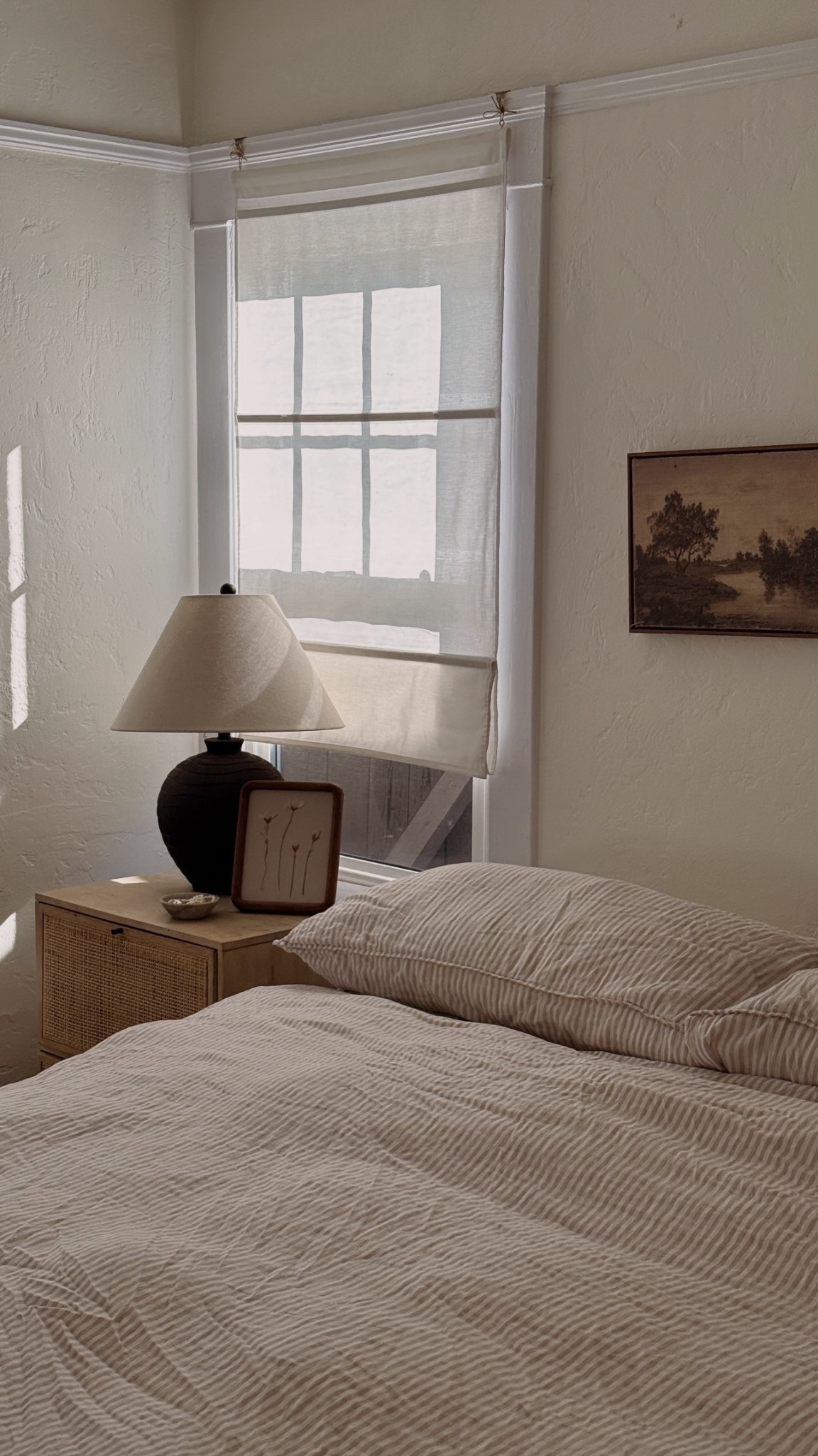 Linking out current bedding and Linen curtains are from IKEA! 

#LTKHome